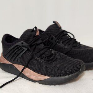 Puma Womens Pacer Future Lux 380606-01 Black Running Shoes Sneakers Size 6.5